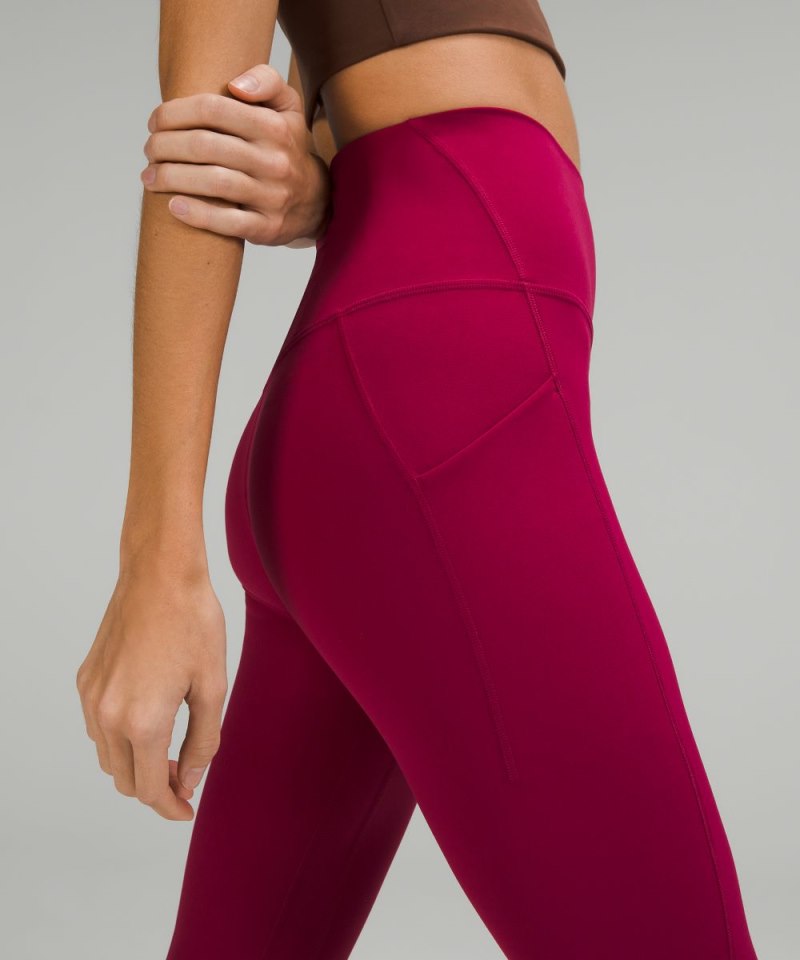 Lululemon Align™ High-Rise Pant with Pockets 25" Pomegranate Online Outlet Sale