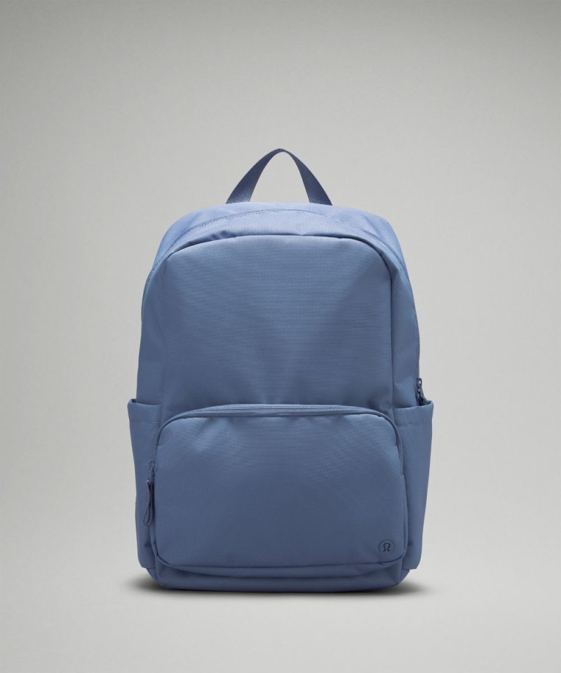 Lululemon Everywhere Backpack 22L *Tech Canvas Oasis Blue Online Outlet Sale Lululemon Everywhere Backpack 22L *Tech Canvas Oasis Blue Online Outlet Sale