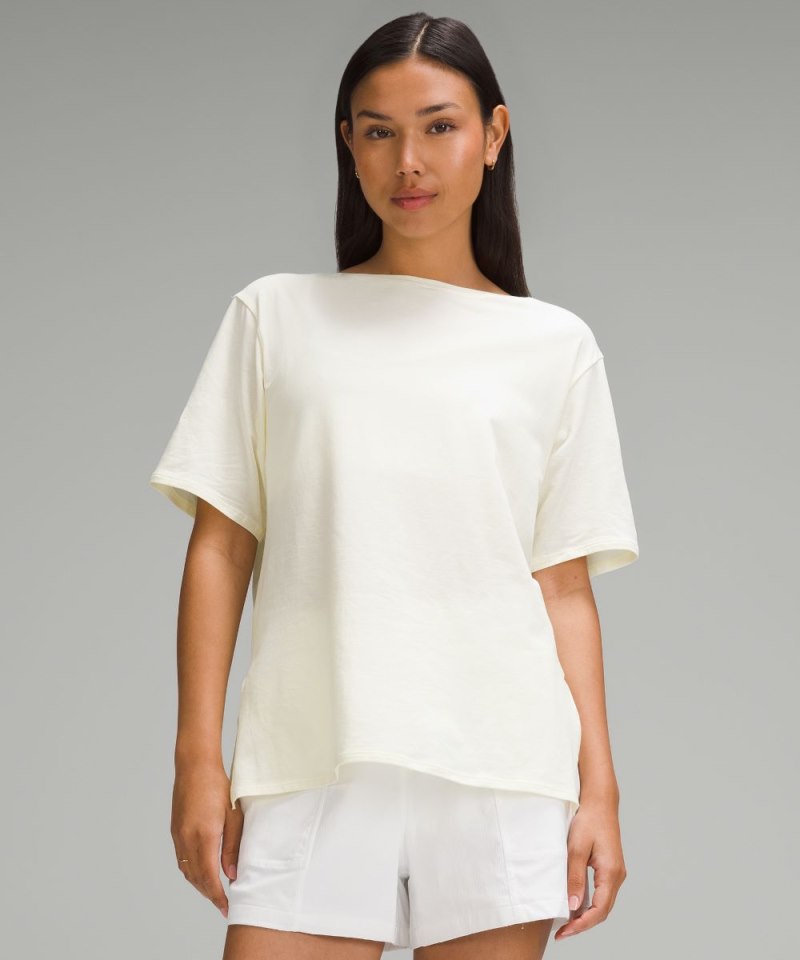 Lululemon Relaxed-Fit Boatneck T-Shirt Sundance Online Outlet Sale