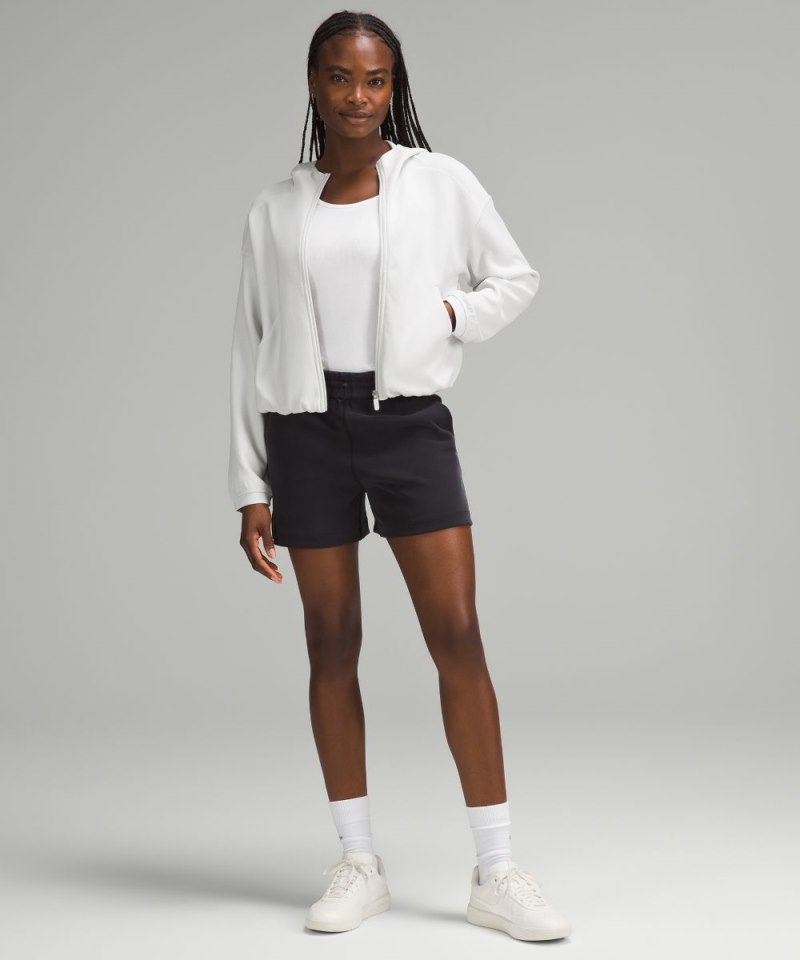 Lululemon Softstreme Full-Zip Hoodie Light Vapor Online Outlet Sale