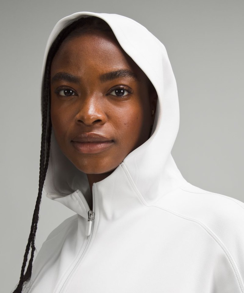 Lululemon Softstreme Full-Zip Hoodie Light Vapor Online Outlet Sale