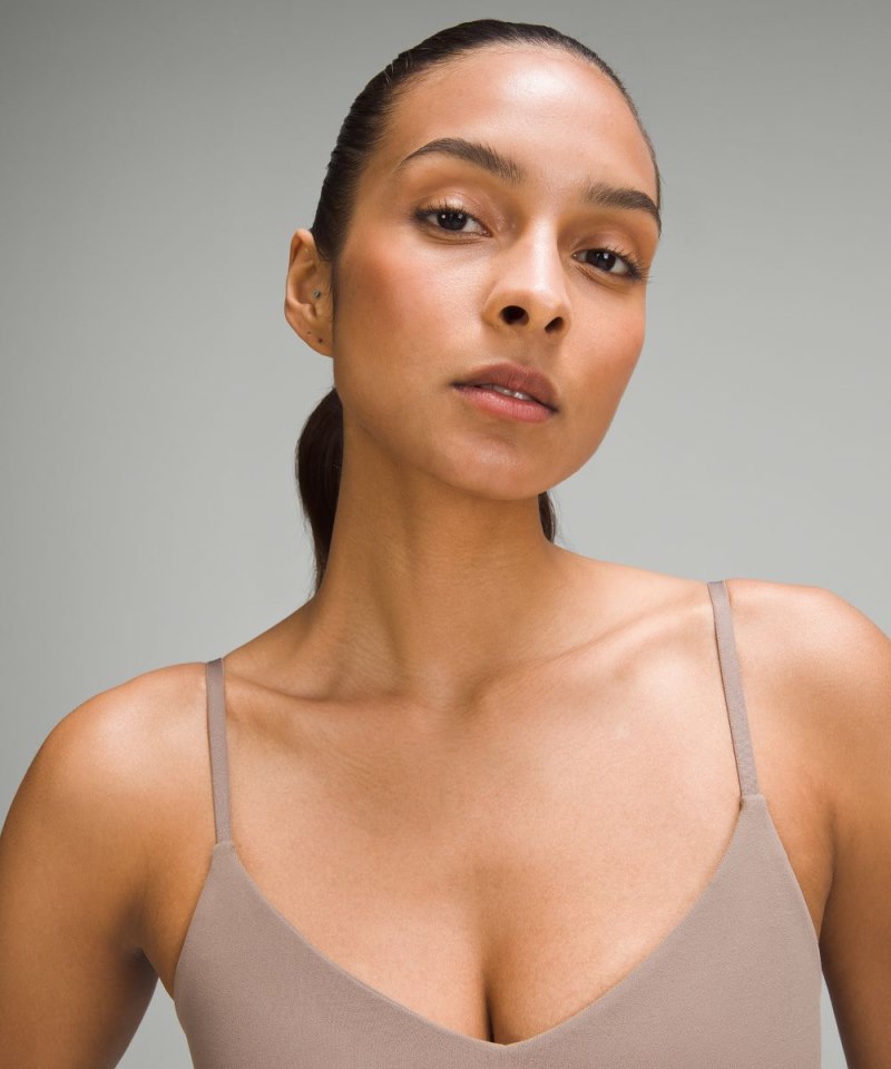Lululemon Align™ Cropped Cami Tank Top *A / B Cup Taupetastic Online Outlet Sale