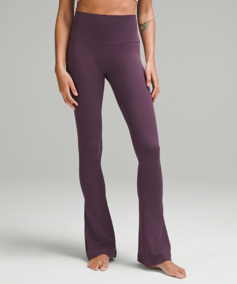 Lululemon Align™ High-Rise Mini-Flared Pant *Extra Short Grape Thistle Online Outlet Sale