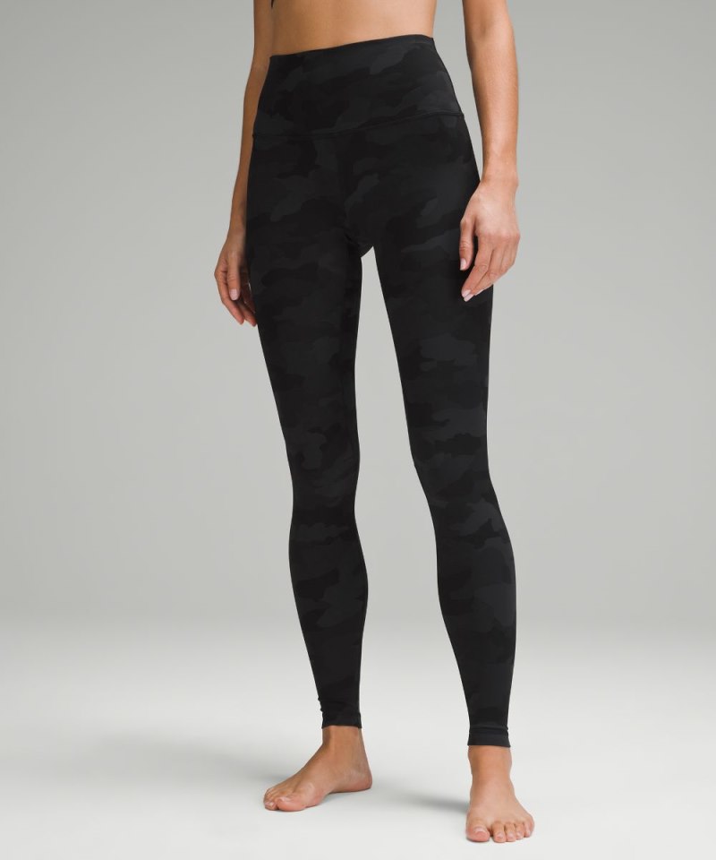 Lululemon Align™ High-Rise Pant 28" Heritage 365 Camo Deep Coal Multi Online Outlet Sale