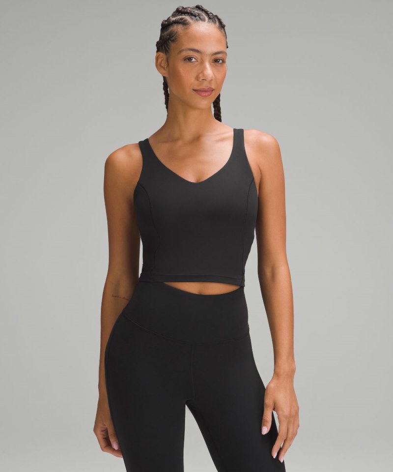 Lululemon Align™ Tank Top *Light Support, C / D Cup Black Online Outlet Sale