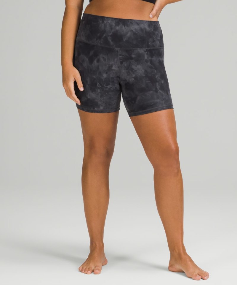 Lululemon Align™ High-Rise Short 6" Diamond Dye Pitch Grey Graphite Grey Online Outlet Sale