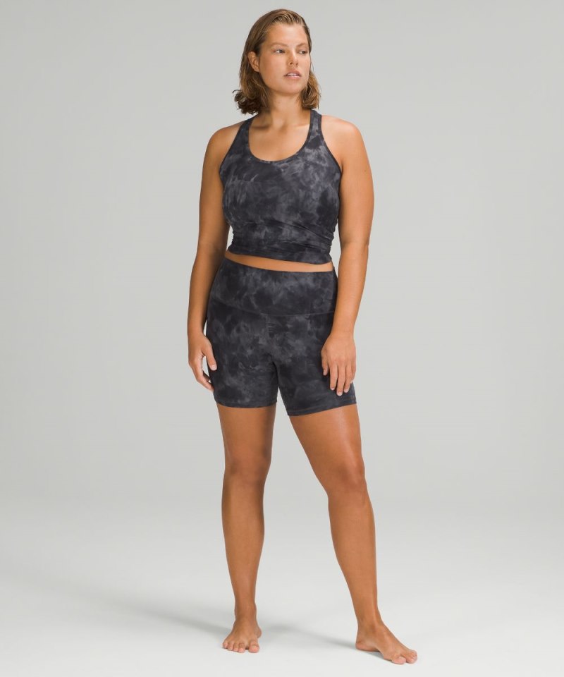 Lululemon Align™ High-Rise Short 6" Diamond Dye Pitch Grey Graphite Grey Online Outlet Sale