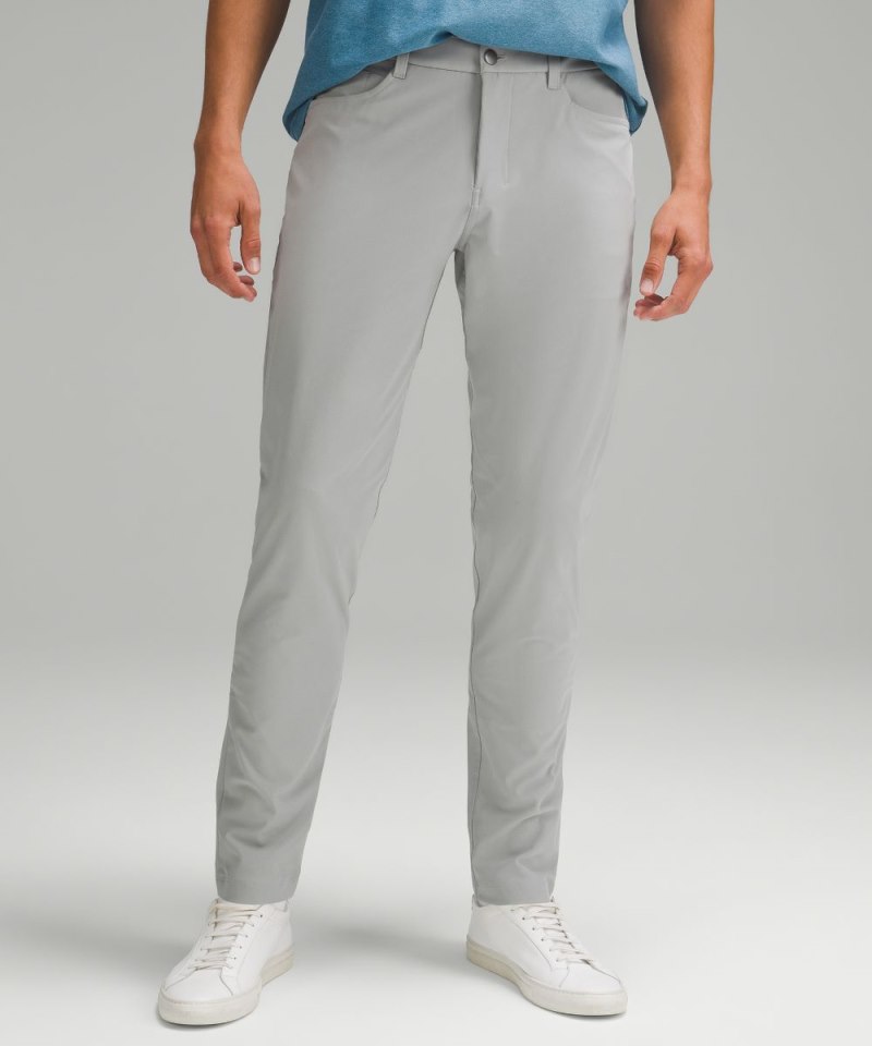 Lululemon ABC Slim-Fit 5 Pocket Pant 28"L *Warpstreme Silver Drop Online Outlet Sale