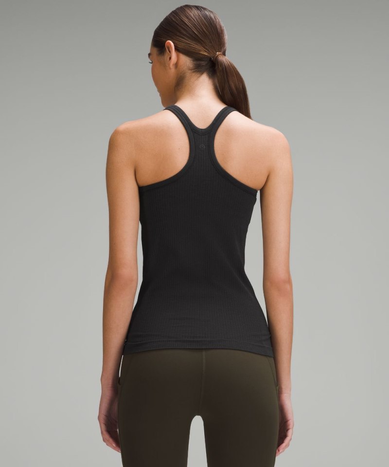 Lululemon Ebb to Street Tank Top *Light Support, B / C Cup Black Online Outlet Sale