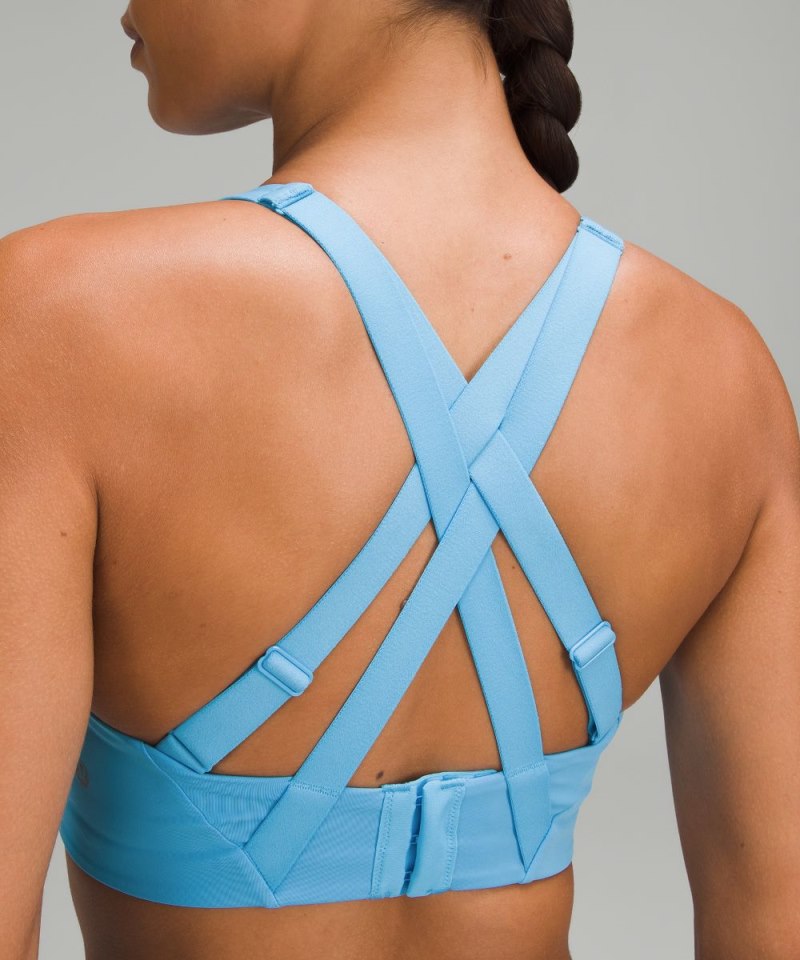 Lululemon Energy Bra *High Support, B–DDD Cups Kayak Blue Light Online Outlet Sale