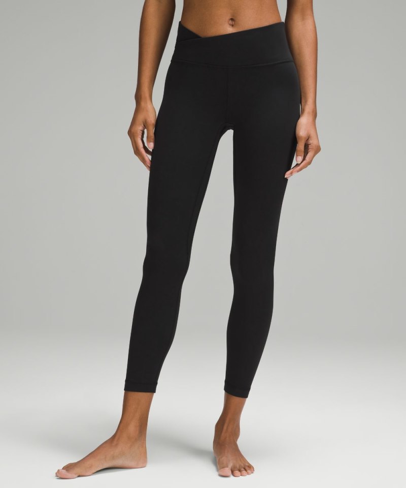 Lululemon Align™ Asymmetrical-Waist Pant 25" Black Online Outlet Sale