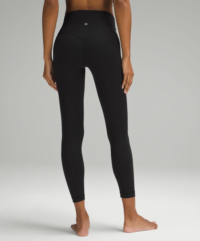 Lululemon Align™ Asymmetrical-Waist Pant 25" Black Online Outlet Sale