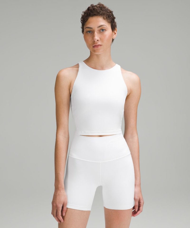 Lululemon Align™ High-Neck Tank Top *Light Support White Online Outlet Sale Lululemon Align™ High-Neck Tank Top *Light Support White Online Outlet Sale