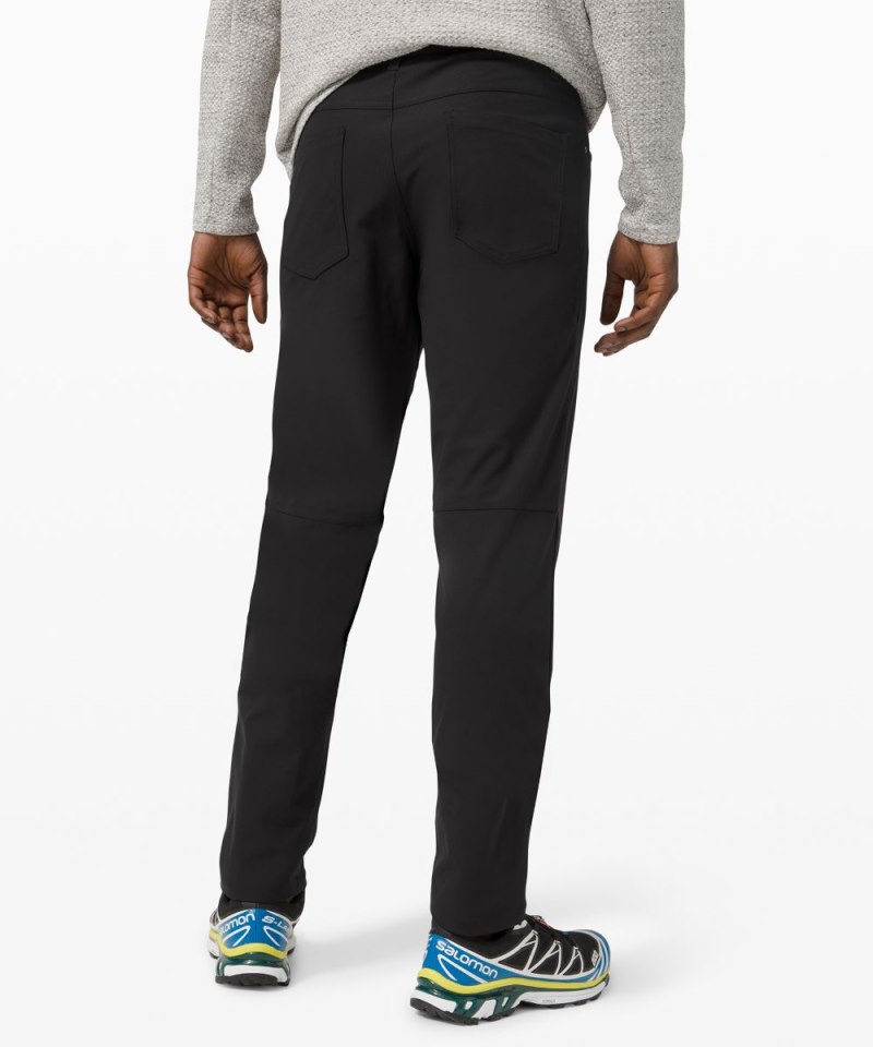 Lululemon ABC Classic-Fit 5 Pocket Pant 34"L *Warpstreme Black Online Outlet Sale