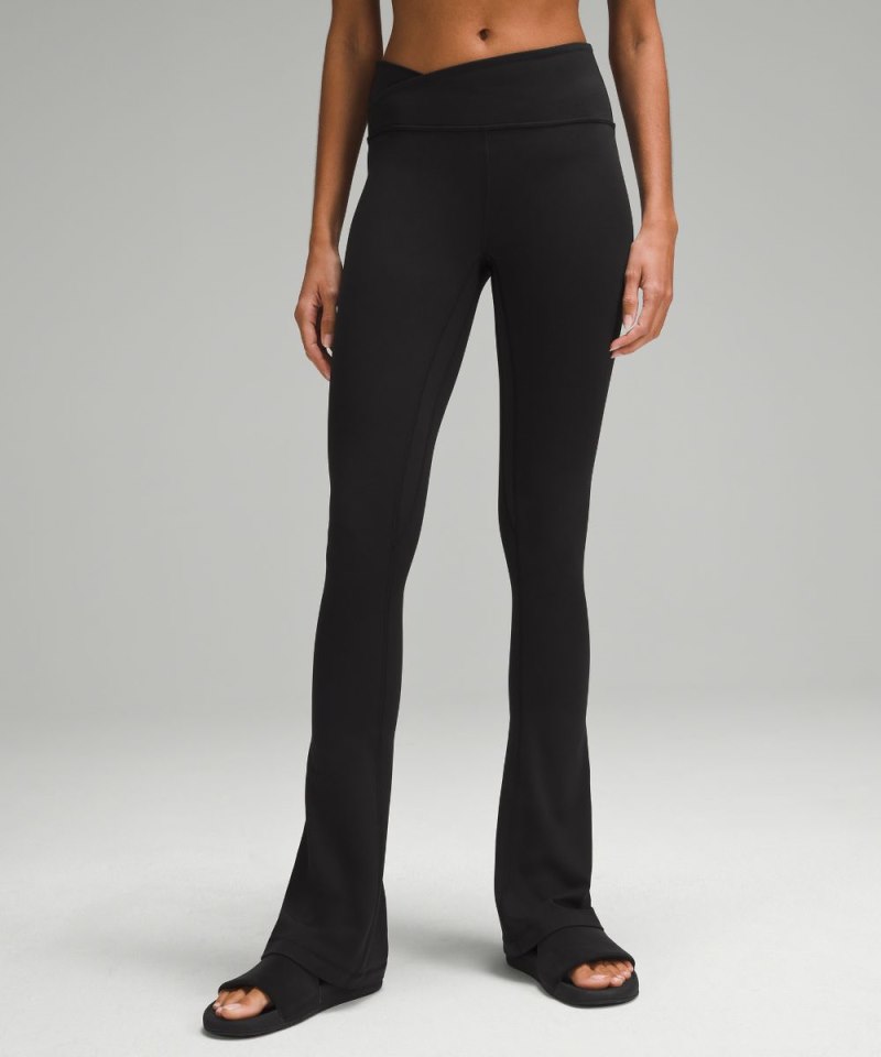 Lululemon Align™ Asymmetrical-Waist Mini-Flared Pant 32" Black Online Outlet Sale