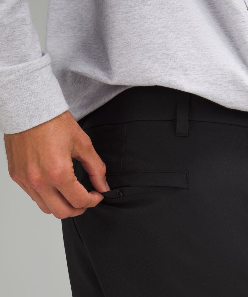 Lululemon ABC Slim-Fit Trouser 32"L *Warpstreme Black Online Outlet Sale