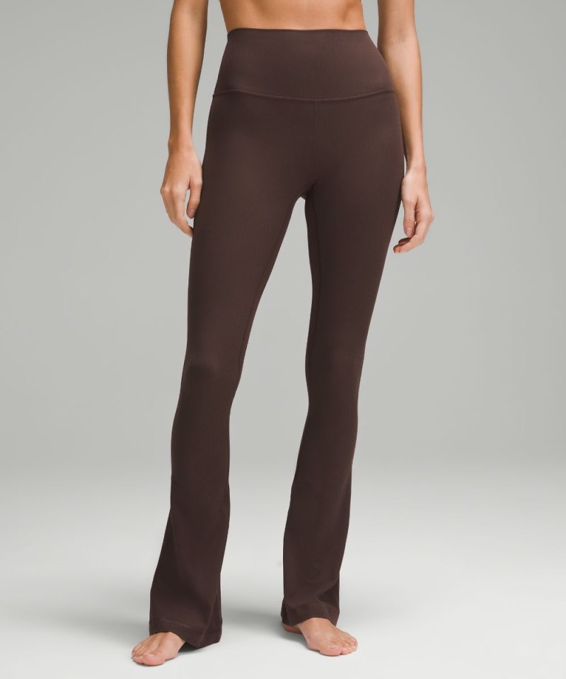 Lululemon Align™ High-Rise Ribbed Mini-Flare Pant *Regular Espresso (not available) Online Outlet Sale