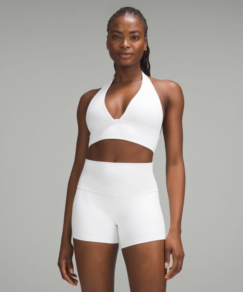 Lululemon Align™ Halter Bra *Light Support, C / D Cup White Online Outlet Sale