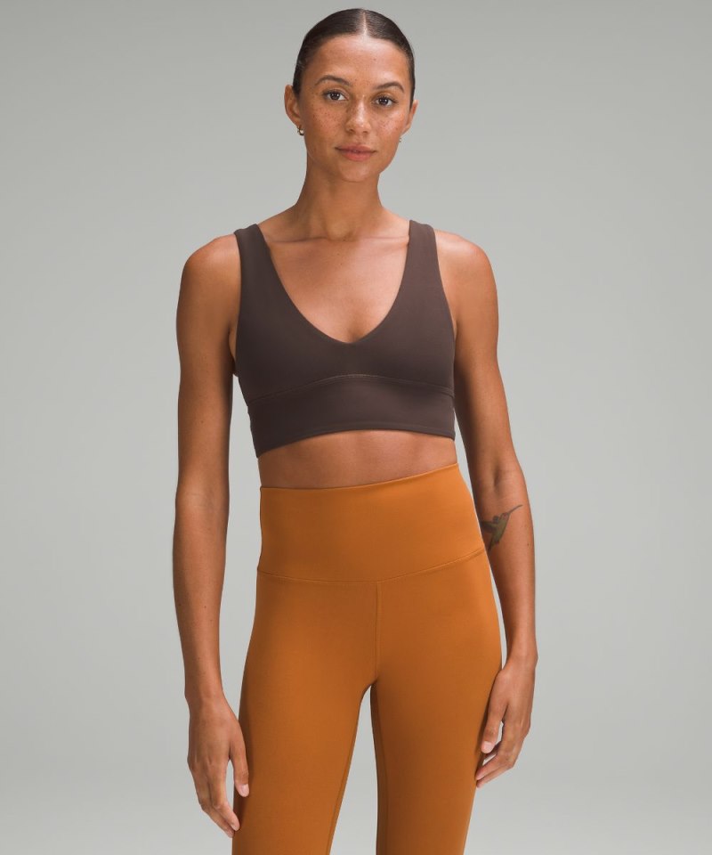 Lululemon Align™ V-Neck Bra *Light Support, A / B Cup Espresso (not available) Online Outlet Sale