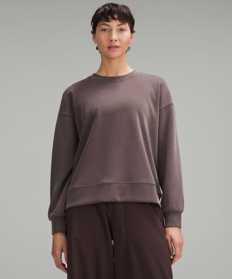 Lululemon Softstreme Crewneck Pullover Espresso (not available) Online Outlet Sale