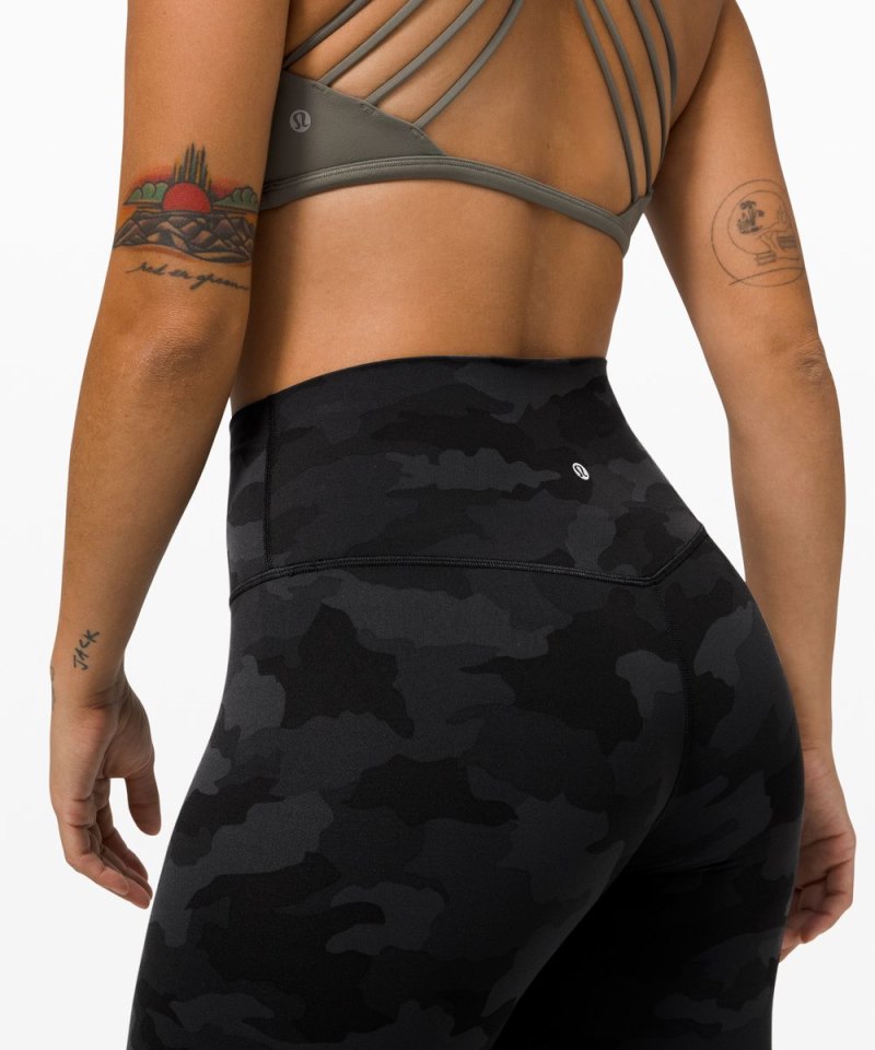 Lululemon Align™ High-Rise Crop 21" Heritage 365 Camo Deep Coal Multi Online Outlet Sale