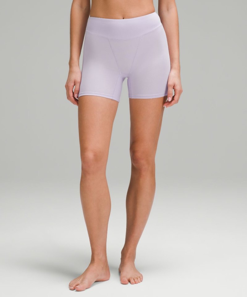Lululemon UnderEase Super-High-Rise Shortie Underwear 5" Lilac Ether Online Outlet Sale