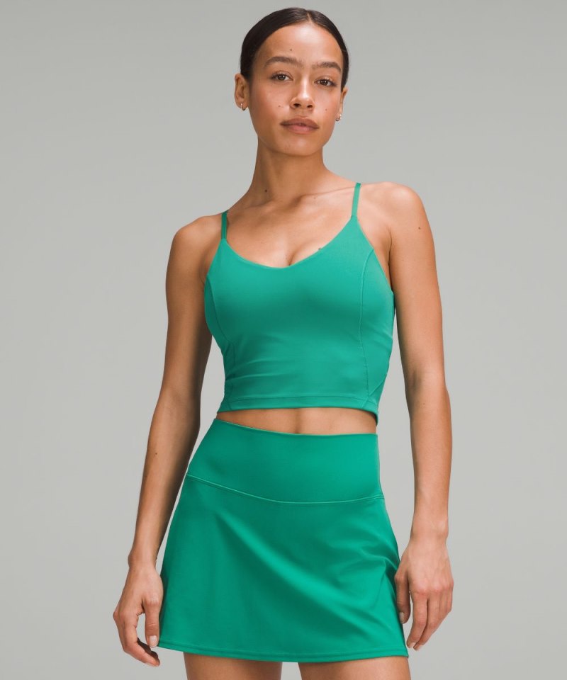 Lululemon Align™ Cropped Cami Tank Top *C / D Cup Cascadia Green Online Outlet Sale Lululemon Align™ Cropped Cami Tank Top *C / D Cup Cascadia Green Online Outlet Sale