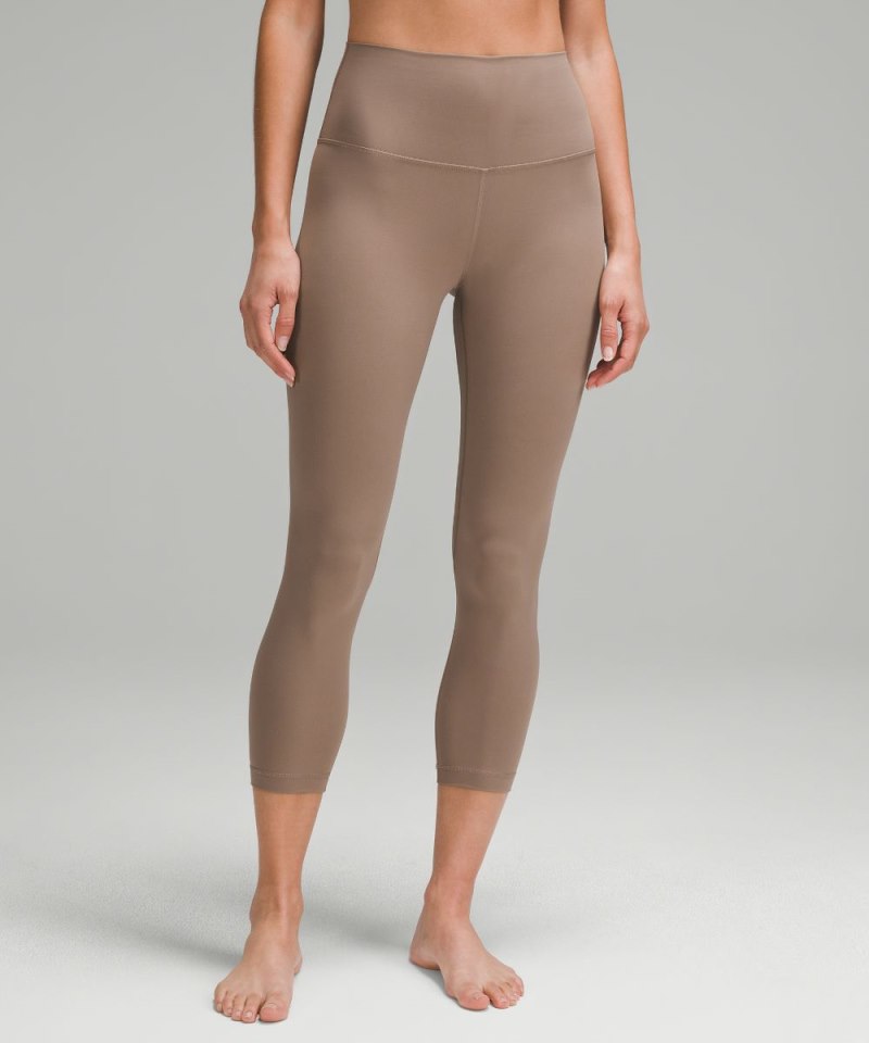 Lululemon Align™ High-Rise Crop 23" Taupetastic Online Outlet Sale
