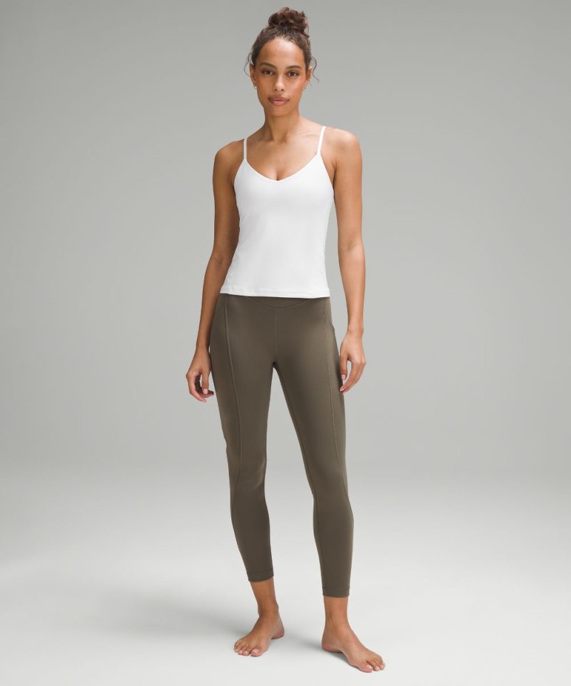 Lululemon Align™ Waist-Length Cami Tank Top *A / B Cup White Online Outlet Sale