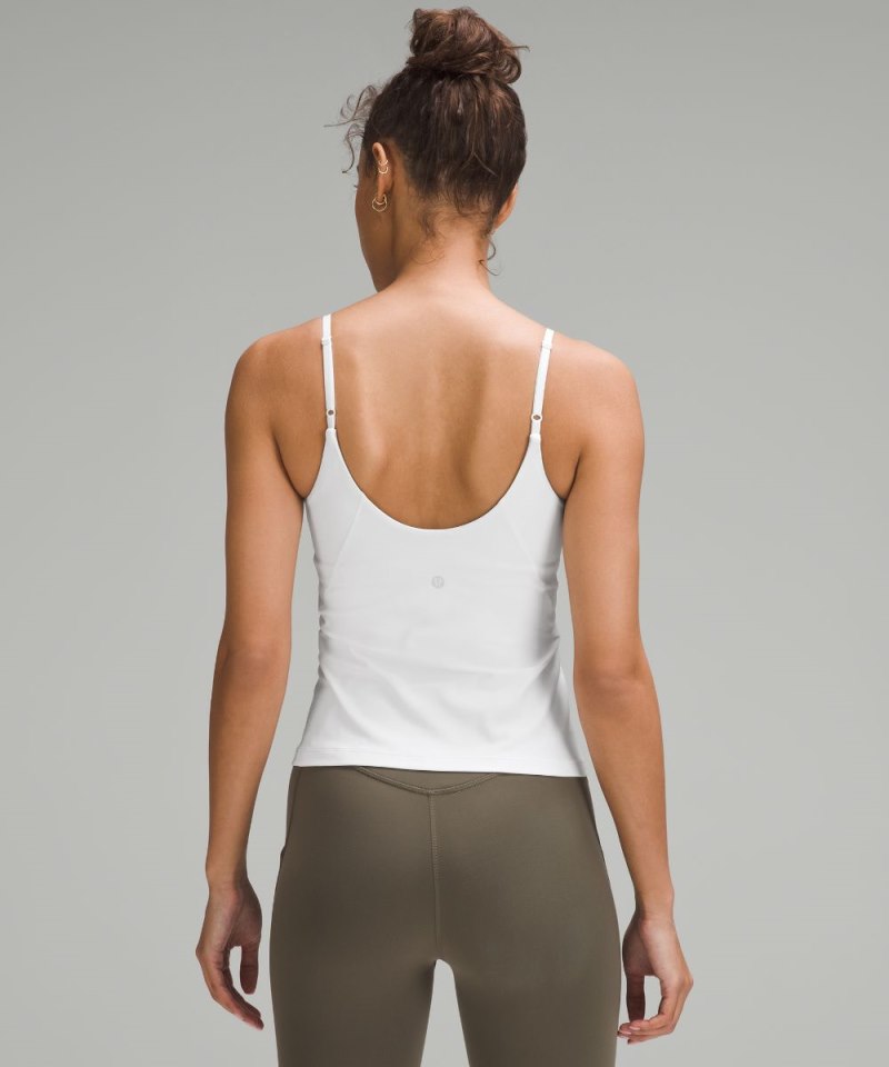 Lululemon Align™ Waist-Length Cami Tank Top *A / B Cup White Online Outlet Sale
