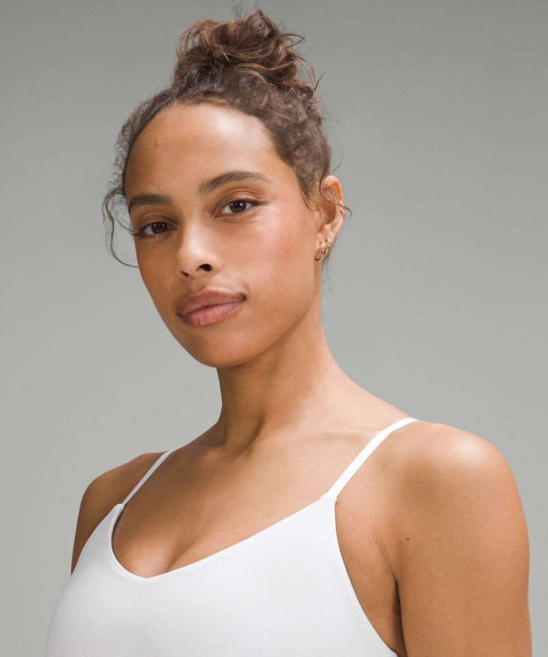 Lululemon Align™ Waist-Length Cami Tank Top *A / B Cup White Online Outlet Sale