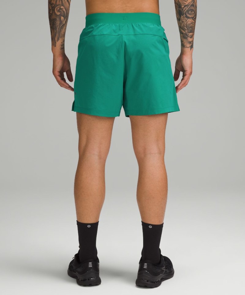 Lululemon Zeroed In Linerless Short 5" Cascadia Green Online Outlet Sale