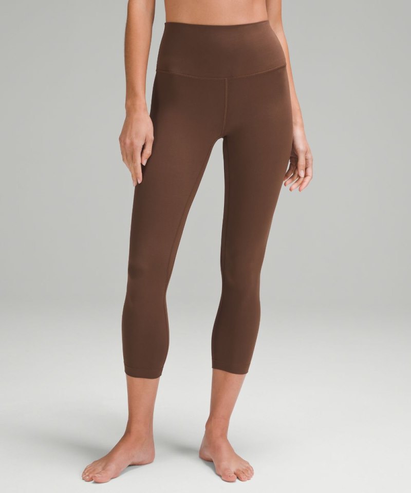 Lululemon Align™ High-Rise Crop 23" Java (not available) Online Outlet Sale