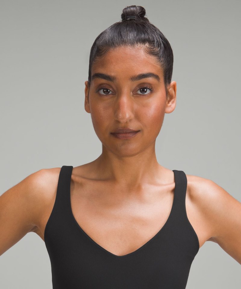 Lululemon Align™ Bodysuit 25" Black Online Outlet Sale