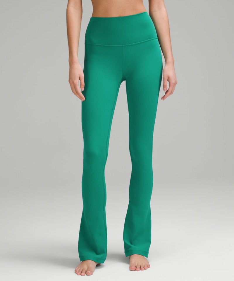 Lululemon Align™ High-Rise Mini-Flared Pant *Extra Short Cascadia Green Online Outlet Sale