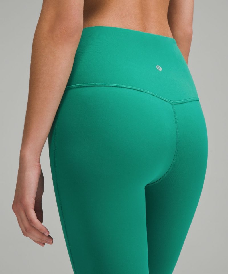 Lululemon Align™ High-Rise Mini-Flared Pant *Extra Short Cascadia Green Online Outlet Sale