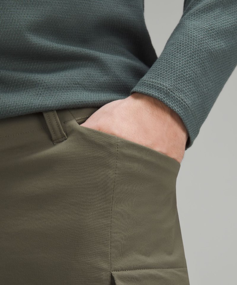 Lululemon Classic-Fit Hiking Cargo Short 9" Army Green Online Outlet Sale