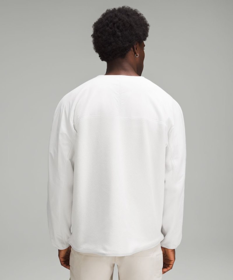 Lululemon Fleece Snap-Front Cardigan Light Vapor Online Outlet Sale
