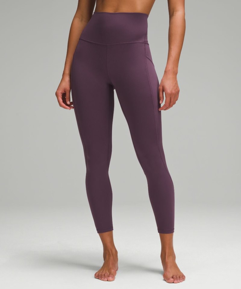 Lululemon Align™ High-Rise Pant with Pockets 25" Grape Thistle Online Outlet Sale