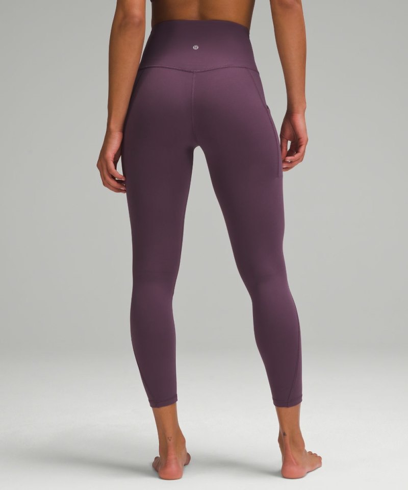 Lululemon Align™ High-Rise Pant with Pockets 25" Grape Thistle Online Outlet Sale