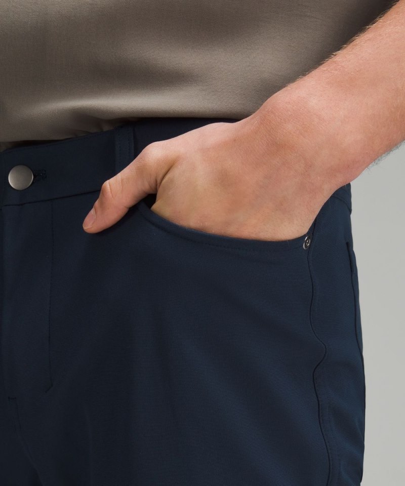Lululemon ABC Skinny-Fit 5 Pocket Pant 32"L *Warpstreme True Navy Online Outlet Sale