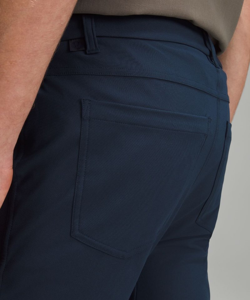 Lululemon ABC Skinny-Fit 5 Pocket Pant 32"L *Warpstreme True Navy Online Outlet Sale