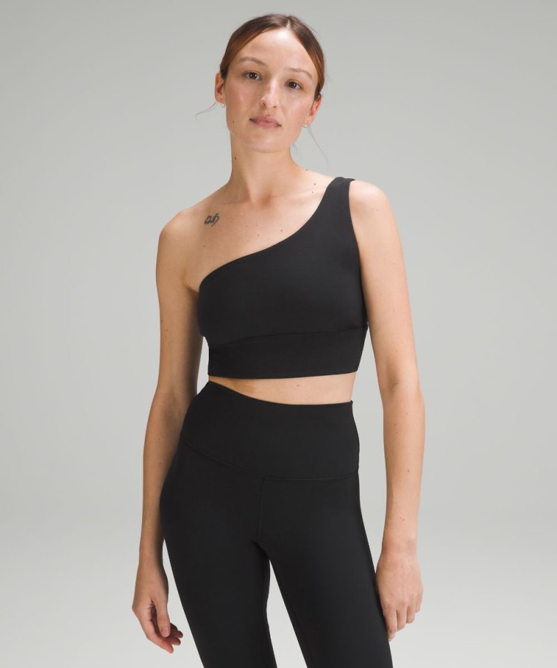 Lululemon Align™ Asymmetrical Bra *Light Support, A / B Cup Black Online Outlet Sale