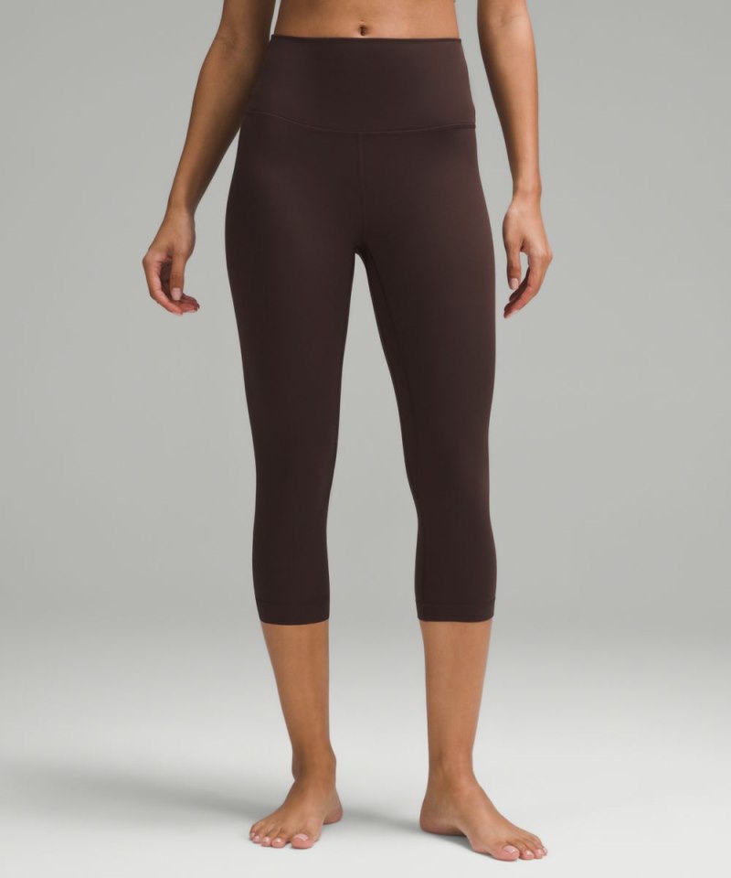 Lululemon Align™ High-Rise Crop 17" Espresso (not available) Online Outlet Sale