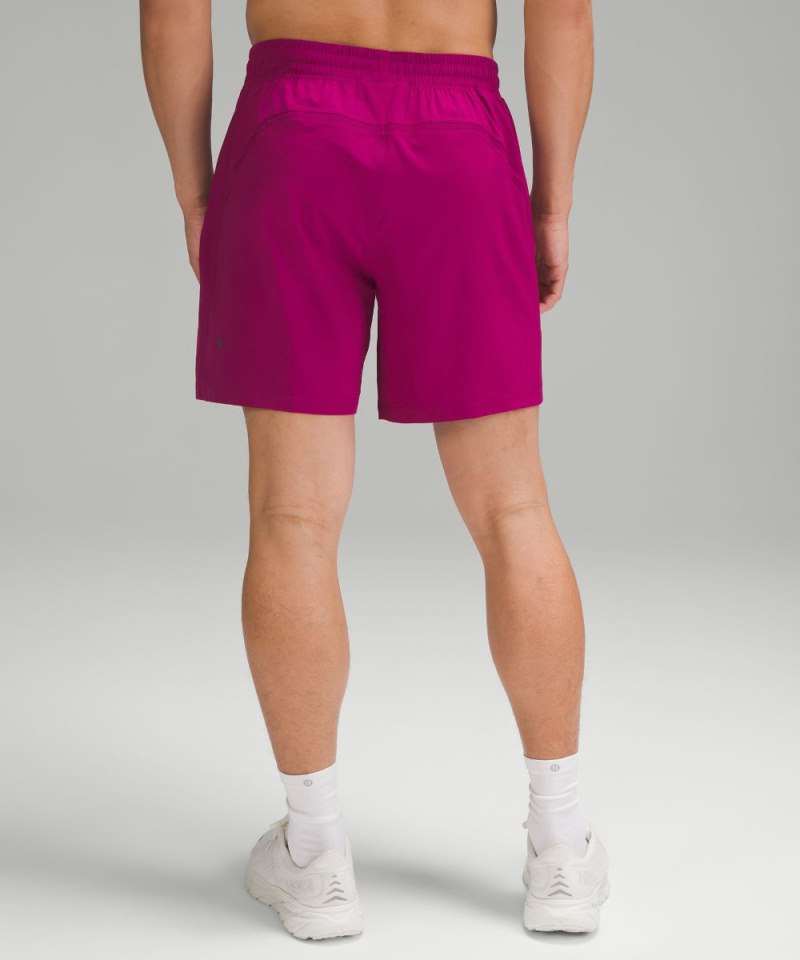 Lululemon Pace Breaker Linerless Short 7" Magenta Purple Online Outlet Sale
