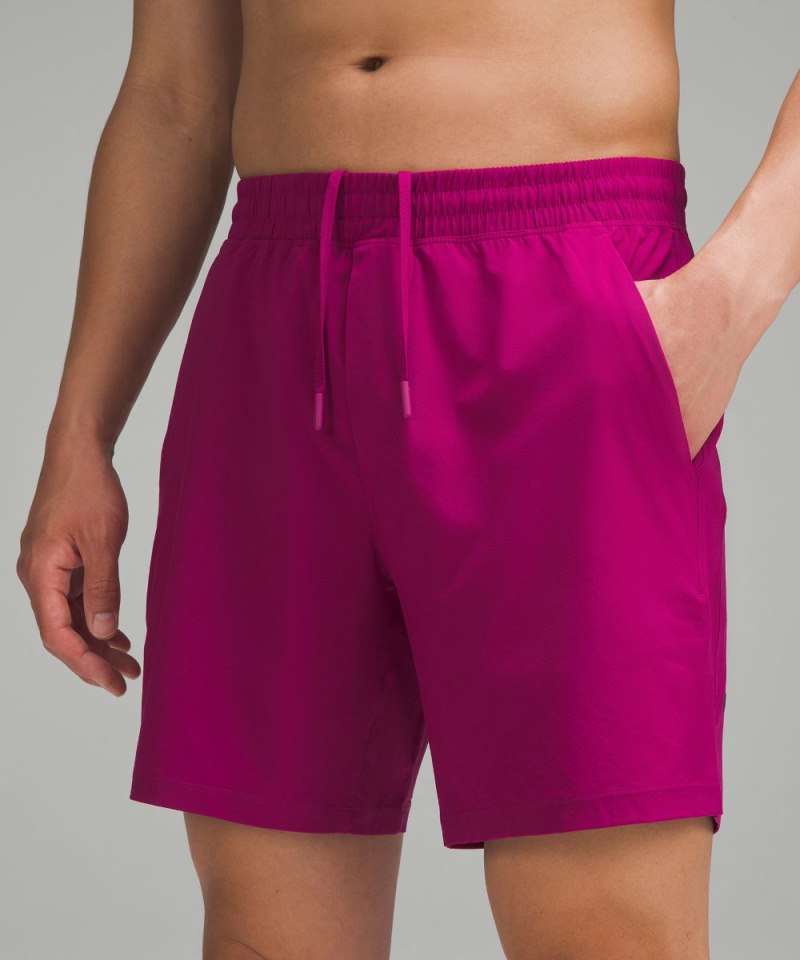 Lululemon Pace Breaker Linerless Short 7" Magenta Purple Online Outlet Sale