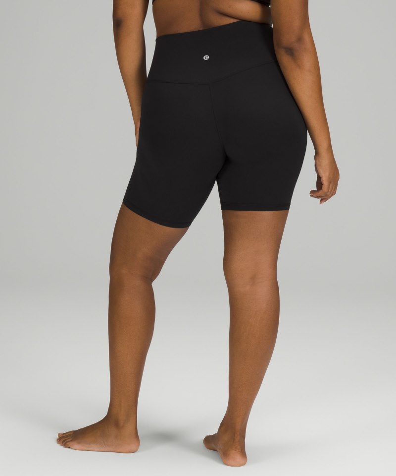 Lululemon Align™ High-Rise Short 8" *Logo Black Online Outlet Sale