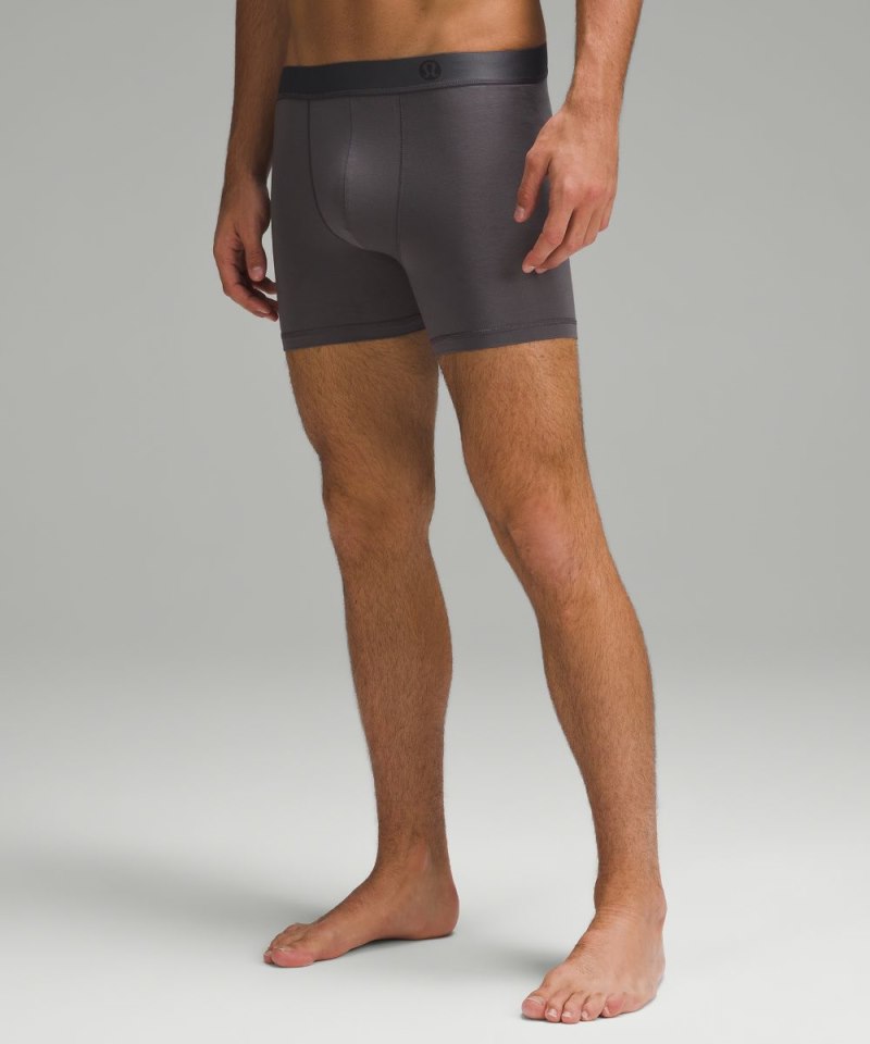 Lululemon Always In Motion Boxer 5" *5 Pack Black / True Navy / Traverse Grey / Heathered Core Medium Grey / White Online Outlet Sale