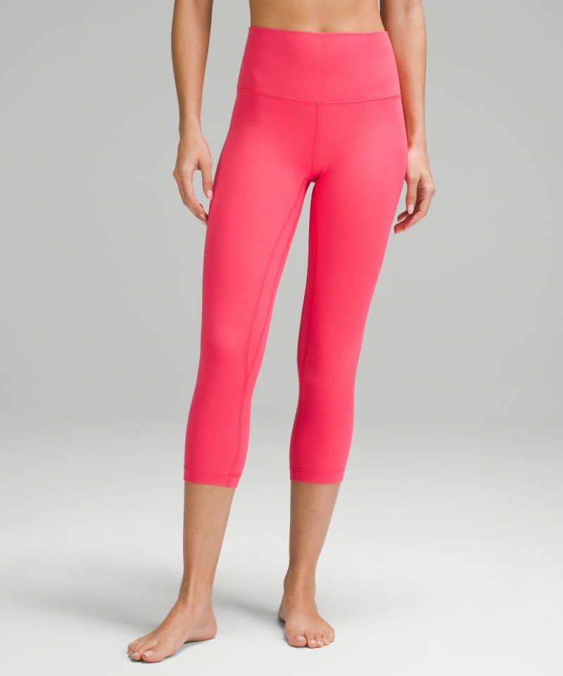 Lululemon Align™ High-Rise Crop 21" Glaze Pink Online Outlet Sale