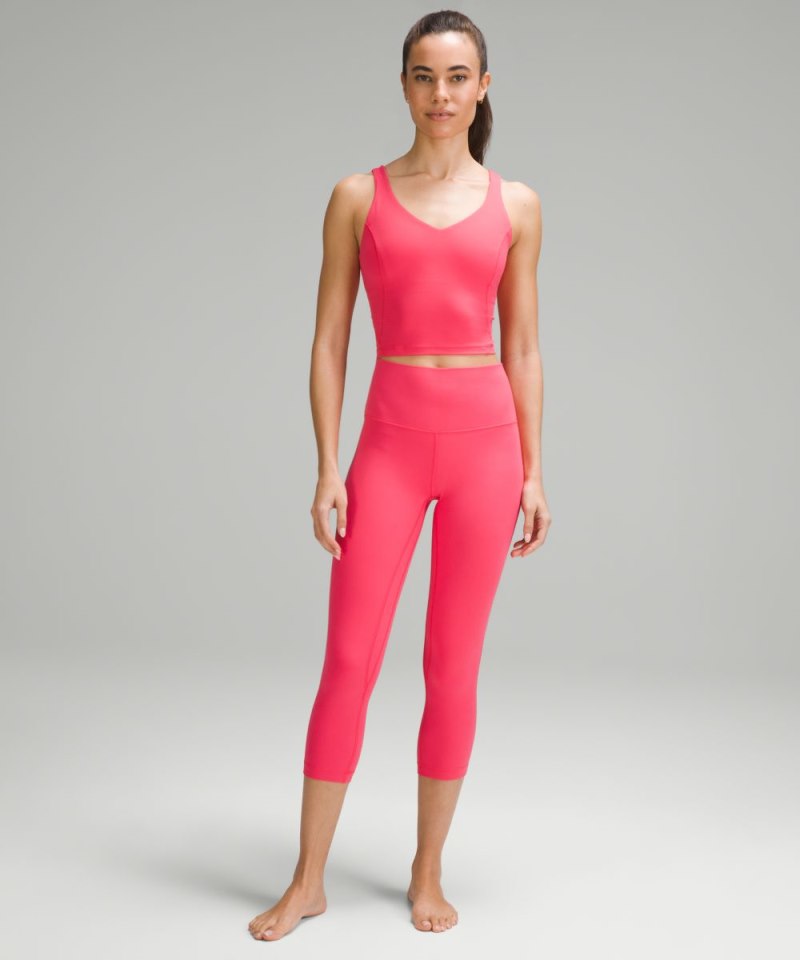 Lululemon Align™ High-Rise Crop 21" Glaze Pink Online Outlet Sale